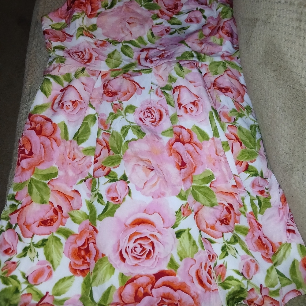 Floral Sleeveless Dress.The Children's Place Girls Dress Size 2x - Picture 4 of 4